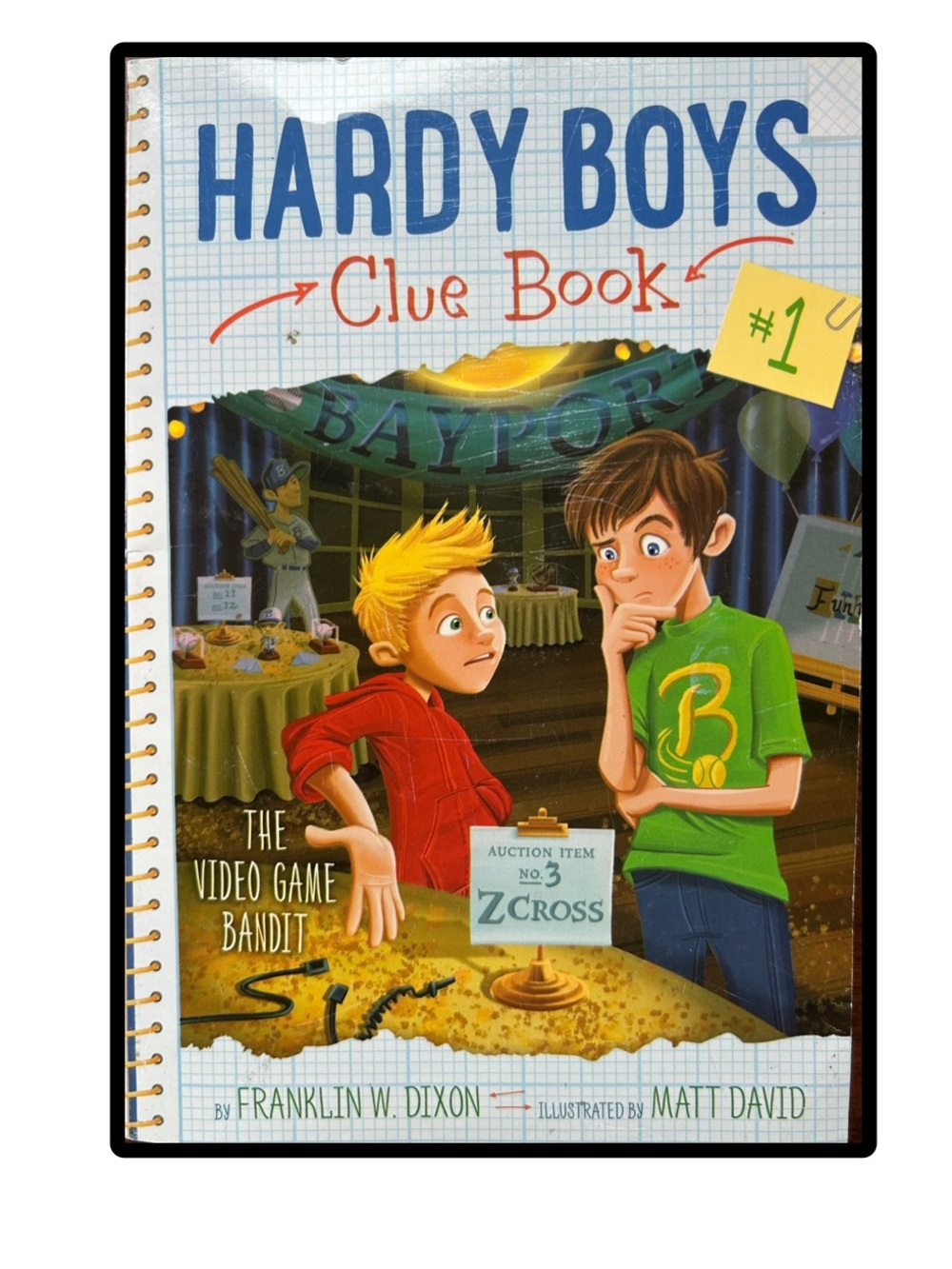 BUNDLE & SAVE📚Hardy Boys Clue Book #1 The Video Game Bandit Paperback